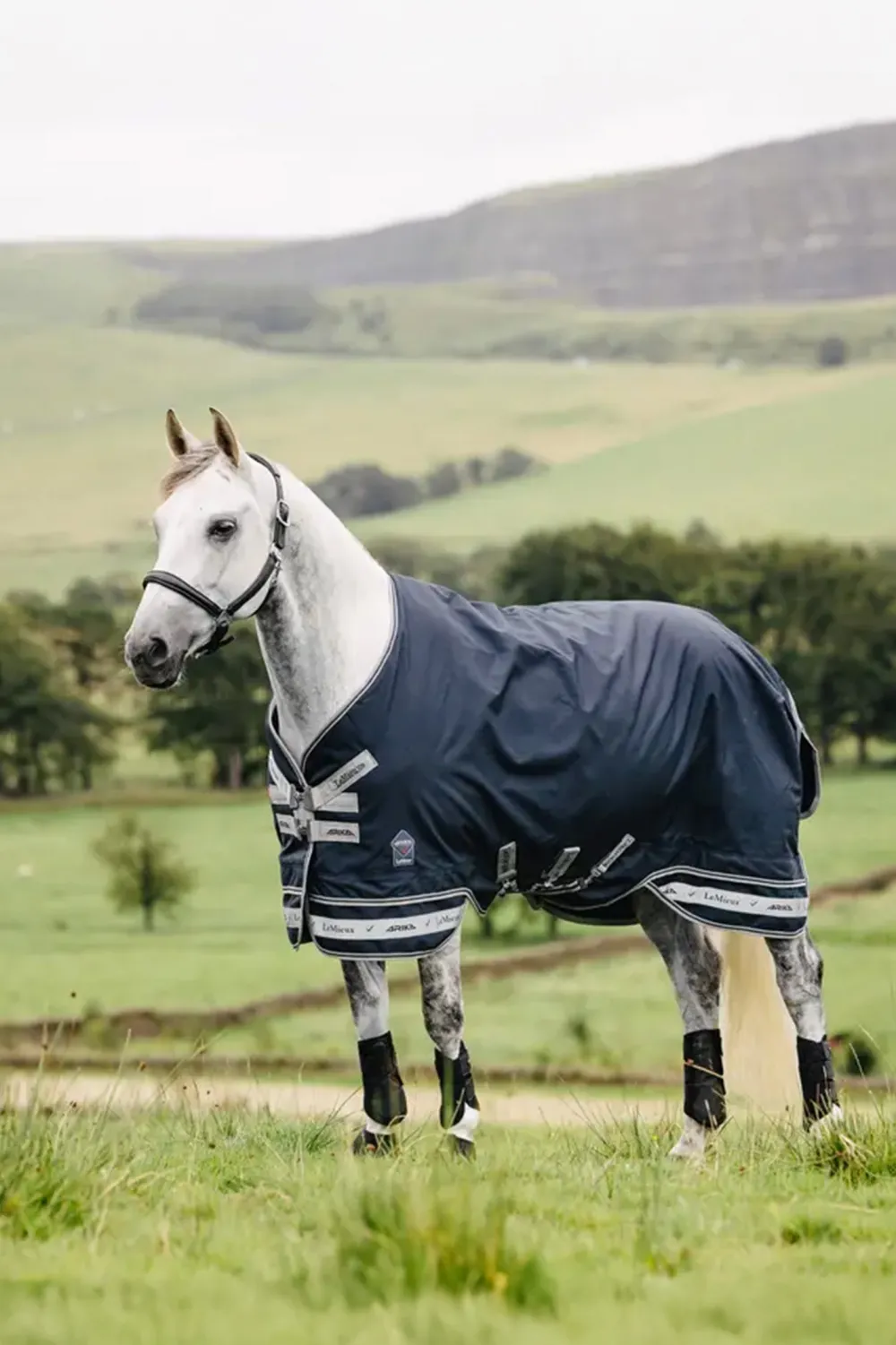 LeMieux Lemieux-Regntäcke Arika Storm-Tek 50g Navy