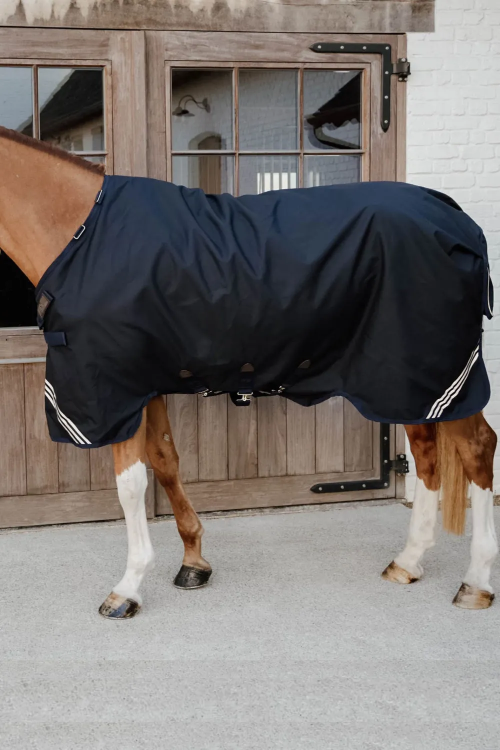 Kentucky Horsewear Hästtäcken & Flughuvor|Kentucky Horsewear-Regntäcke Comfort 0g Navy