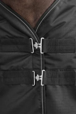 Waldhausen Hästtäcken & Flughuvor-Regntäcke Nordic Fleece Svart