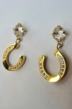 Odelberg Jewelry Odelberg Jewelry|Örhängen & Armband-Örhängen Hästsko Guld