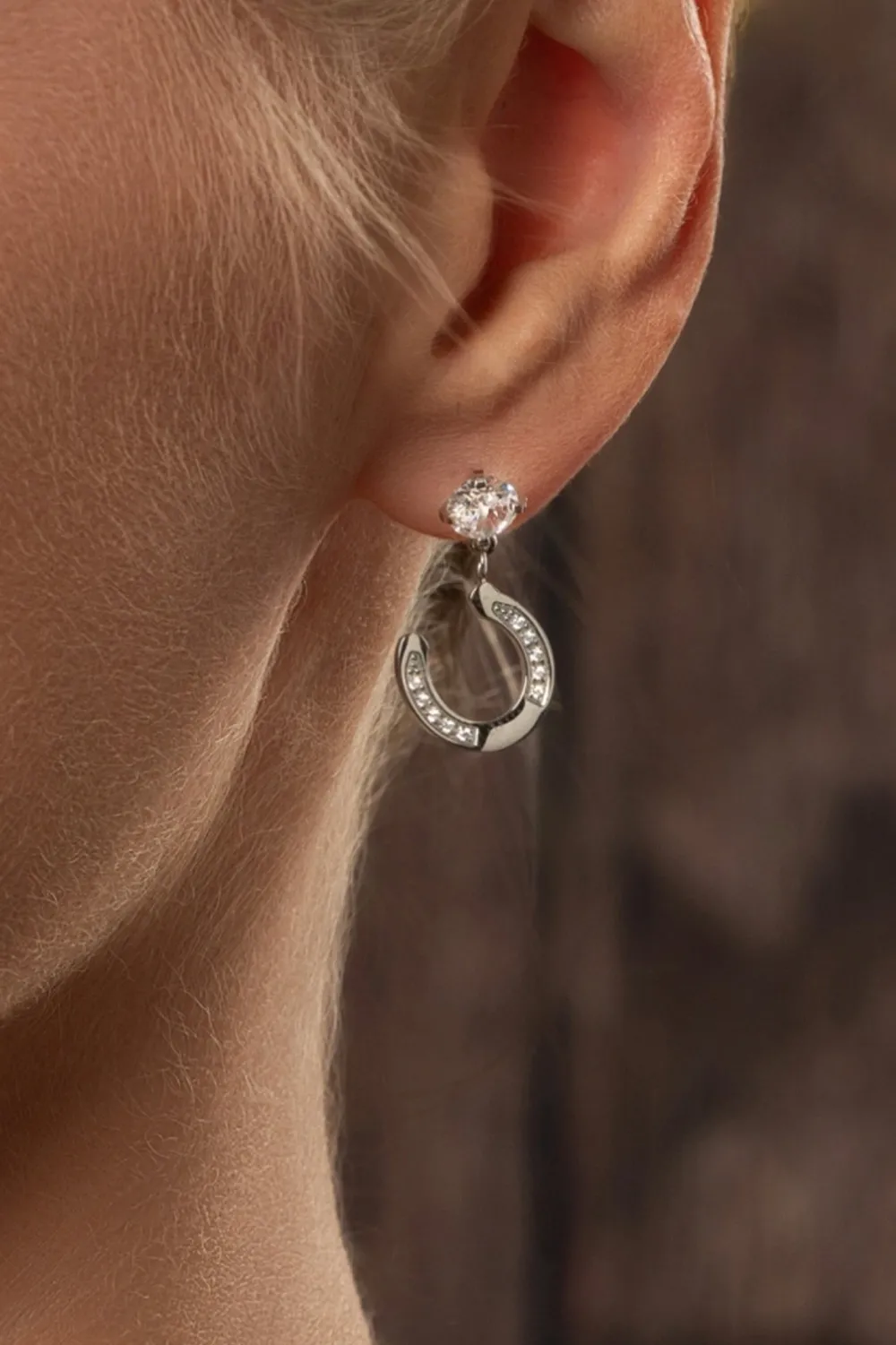 Odelberg Jewelry Odelberg Jewelry|Örhängen & Armband-Örhängen Hästsko Silver