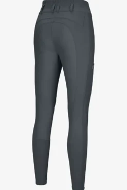 Pikeur Pikeur|Ridbyxor & Tights-Ridbyxor Candela Full Grip Flex Faux Leather Dark Shadow
