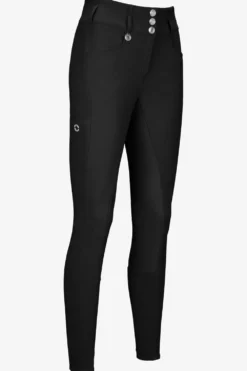 Pikeur Pikeur|Ridbyxor & Tights-Ridbyxor Candela Full Grip Flex Faux Leather Svart