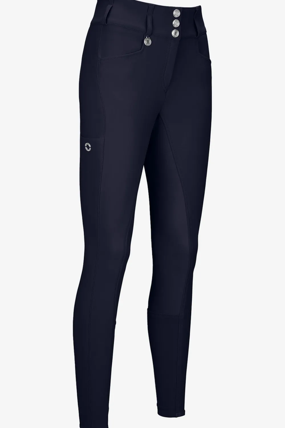 Pikeur Pikeur|Ridbyxor & Tights-Ridbyxor Candela Full Grip Flex Faux Leather Nightblue