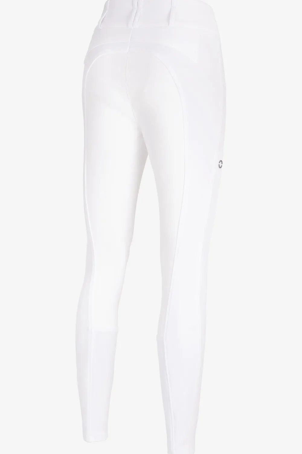 Pikeur Pikeur|Ridbyxor & Tights-Ridbyxor Candela Full Grip Flex Faux Leather Vit