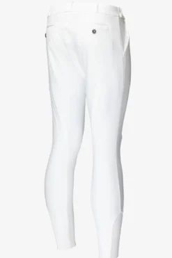 Kingsland Kingsland|Ridbyxor-Ridbyxor Classic KLkenton Knä Grip Herr Vit