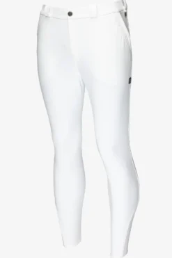 Kingsland Kingsland|Ridbyxor-Ridbyxor Classic KLkenton Knä Grip Herr Vit