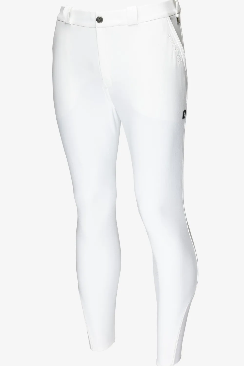Kingsland Kingsland|Ridbyxor-Ridbyxor Classic KLkenton Knä Grip Herr Vit