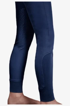 Barn Mountain Horse Mountain Horse|Ridbyxor & Tights-Ridbyxor Crown Knä Grip Junior Navy