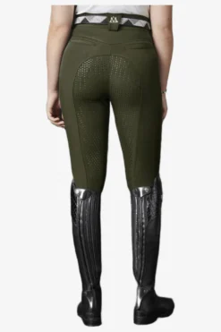 Mountain Horse Mountain Horse|Ridbyxor & Tights-Ridbyxor Diana Full Grip Grön