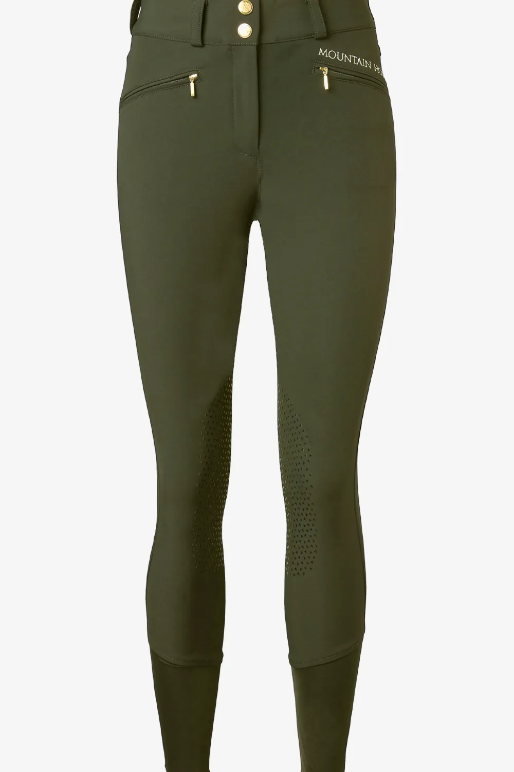 Mountain Horse Mountain Horse|Ridbyxor & Tights-Ridbyxor Diana Knä Grip Grön