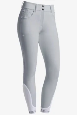 Cavalleria Toscana Cavalleria Toscana|Ridbyxor & Tights-Ridbyxor Ebroidery ogo Grip Vit/Beige