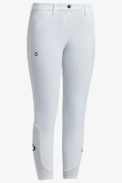 Barn Cavalleria Toscana Ridbyxor & Tights|Ridbyxor & Tights-Ridbyxor Full Grip Junior Vit