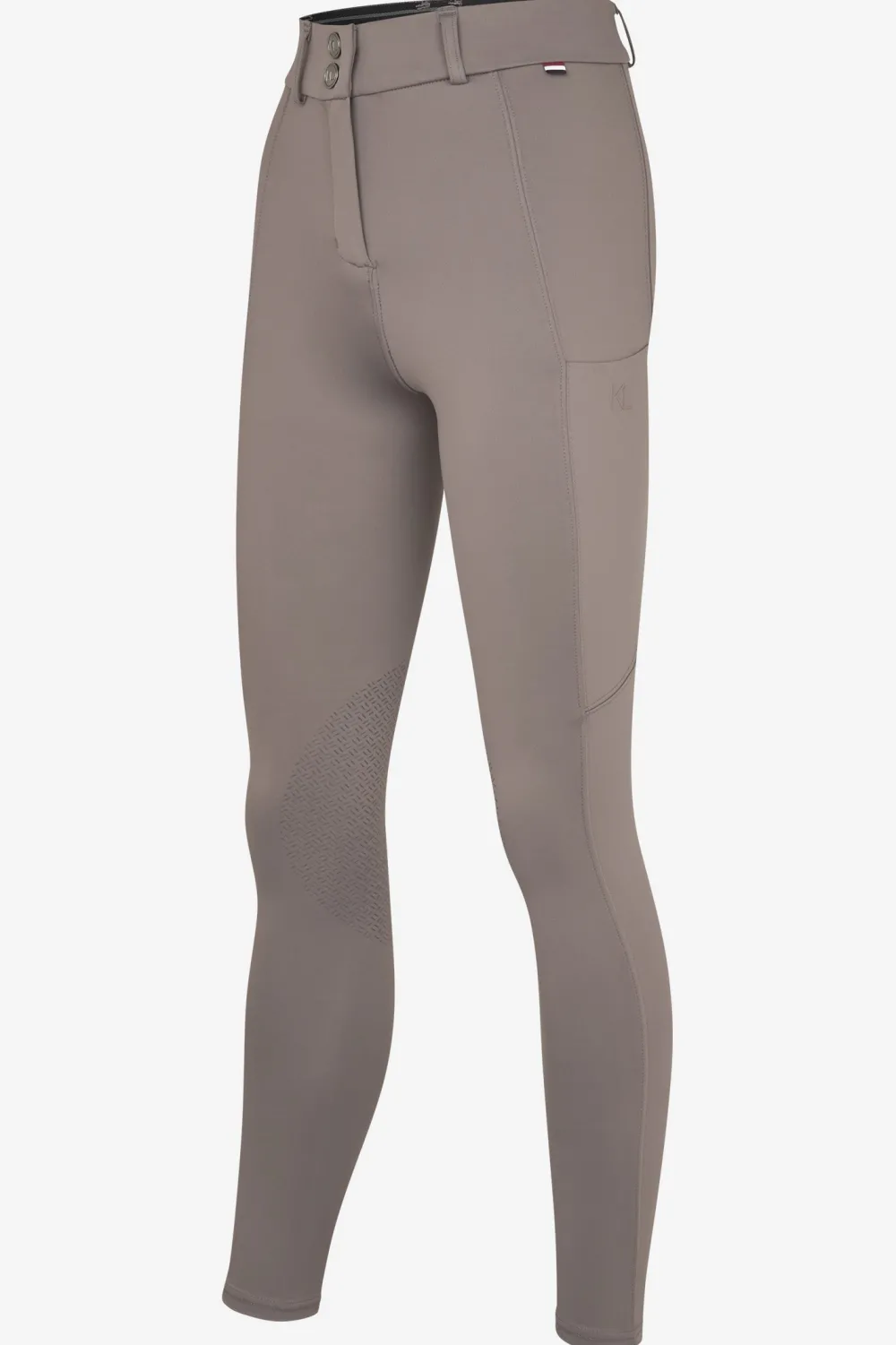 Kingsland Kingsland|Ridbyxor & Tights-Ridbyxor KLKaya H Knä Grip Brown Iron