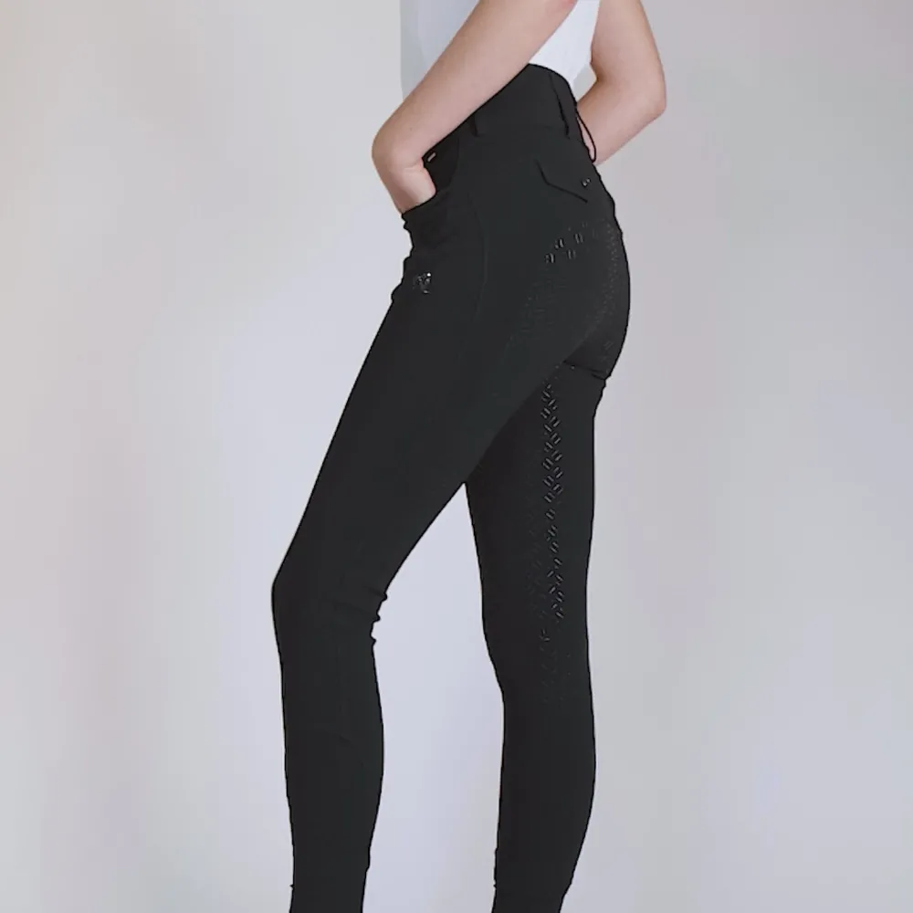 Kingsland Kingsland|Ridbyxor & Tights-Ridbyxor KLKimi A Full Grip Svart
