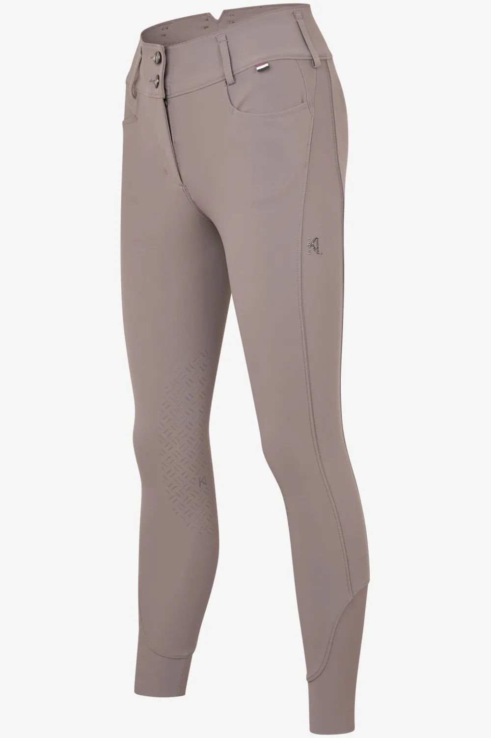 Kingsland Kingsland|Ridbyxor & Tights-Ridbyxor KLKira H Knä Grip Brown Iron