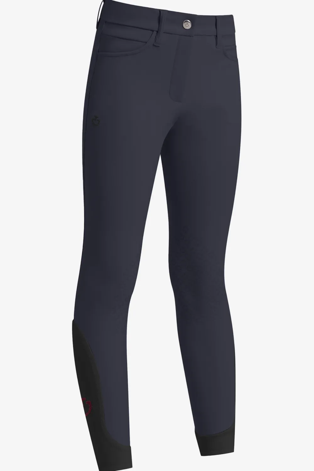 Barn Cavalleria Toscana Ridbyxor & Tights|Cavalleria Toscana-Ridbyxor Knä Grip Junior Charcoal