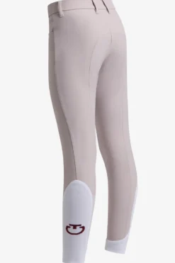 Barn Cavalleria Toscana Ridbyxor & Tights|Cavalleria Toscana-Ridbyxor Knä Grip Junior Violet Ice