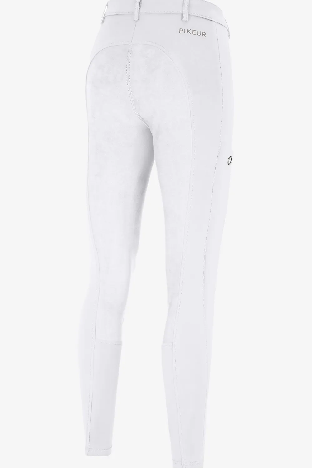 Pikeur Pikeur|Ridbyxor & Tights-Ridbyxor Lugana Full Grip Flex Faux Leather Vit