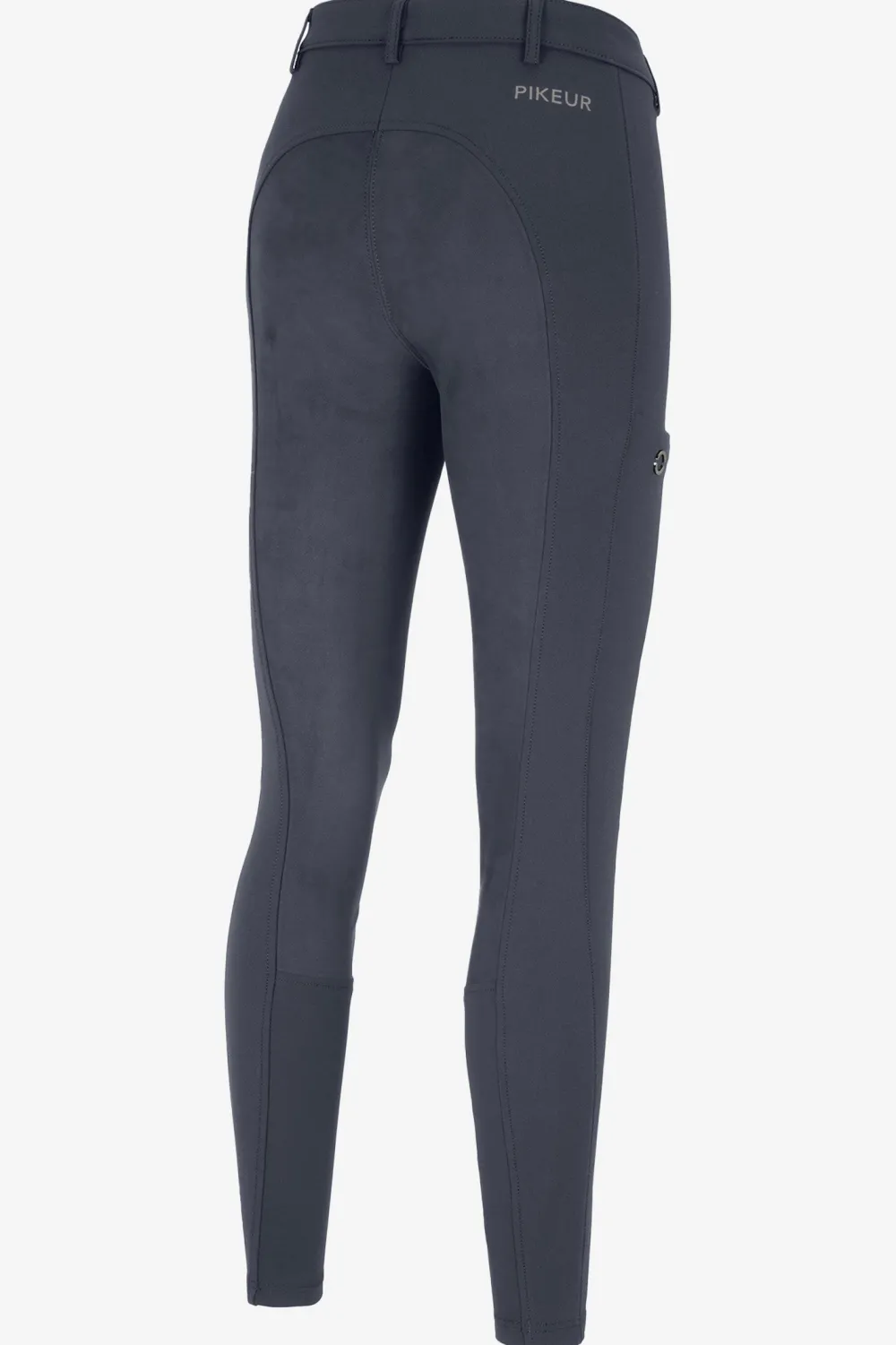 Pikeur Pikeur|Ridbyxor & Tights-Ridbyxor Lugana Full Grip Flex Faux Leather Dark Shadow