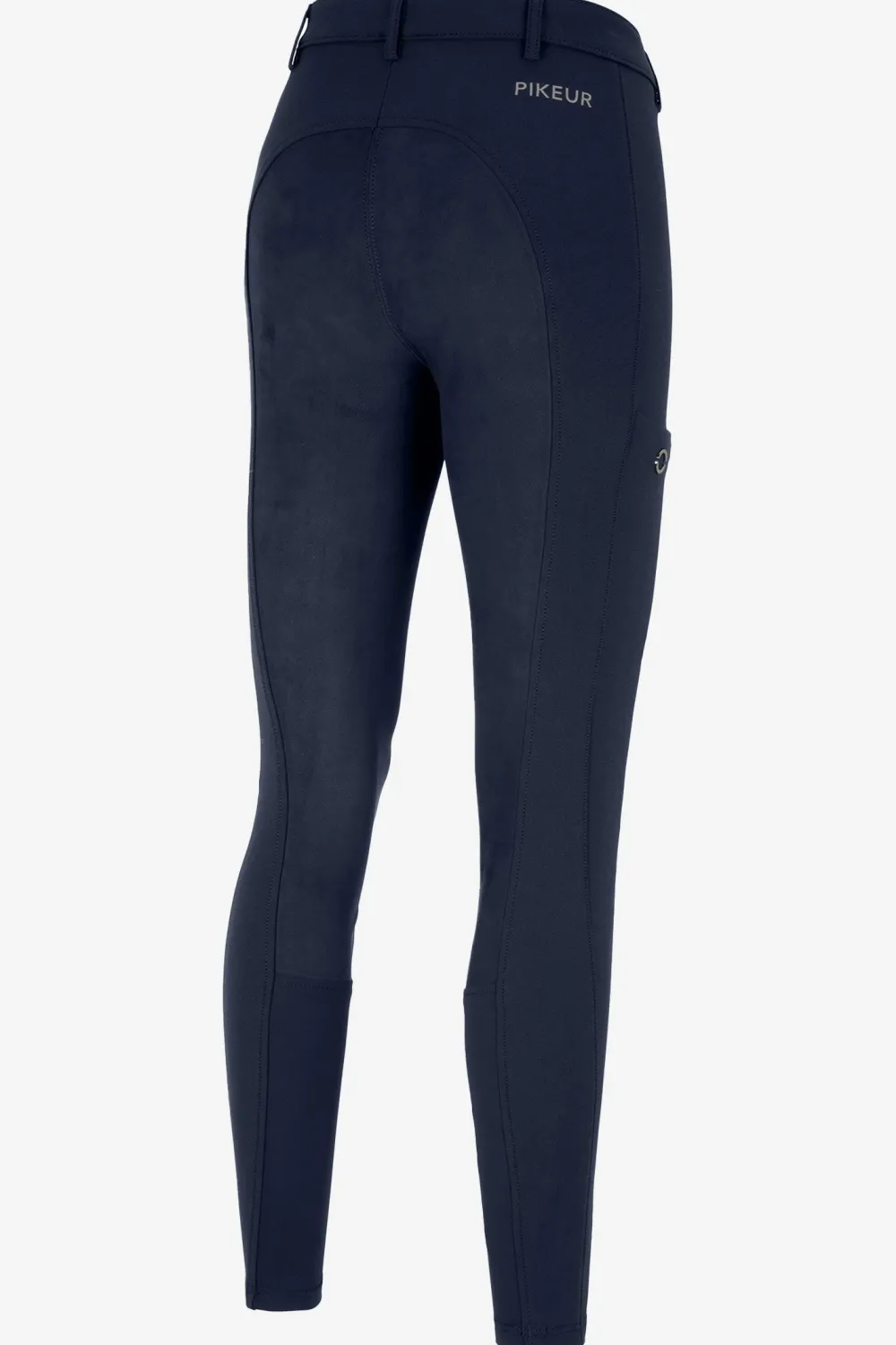 Pikeur Pikeur|Ridbyxor & Tights-Ridbyxor Lugana Full Grip Flex Faux Leather Nightblue