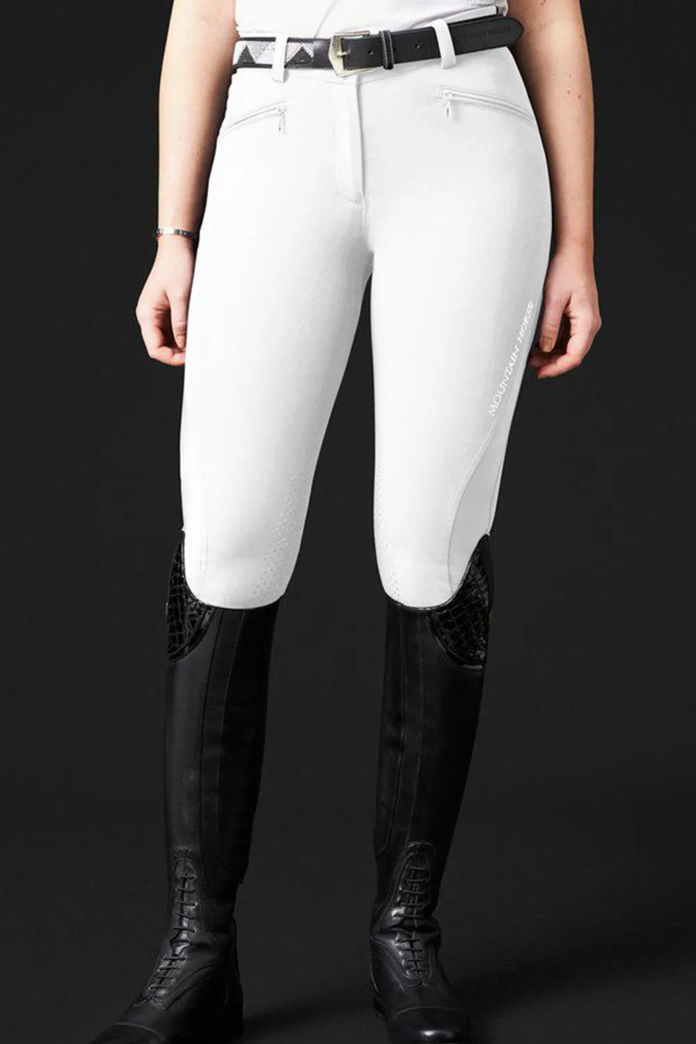 Mountain Horse Ridbyxor & Tights-Ridbyxor Marilyn Full Grip Vit