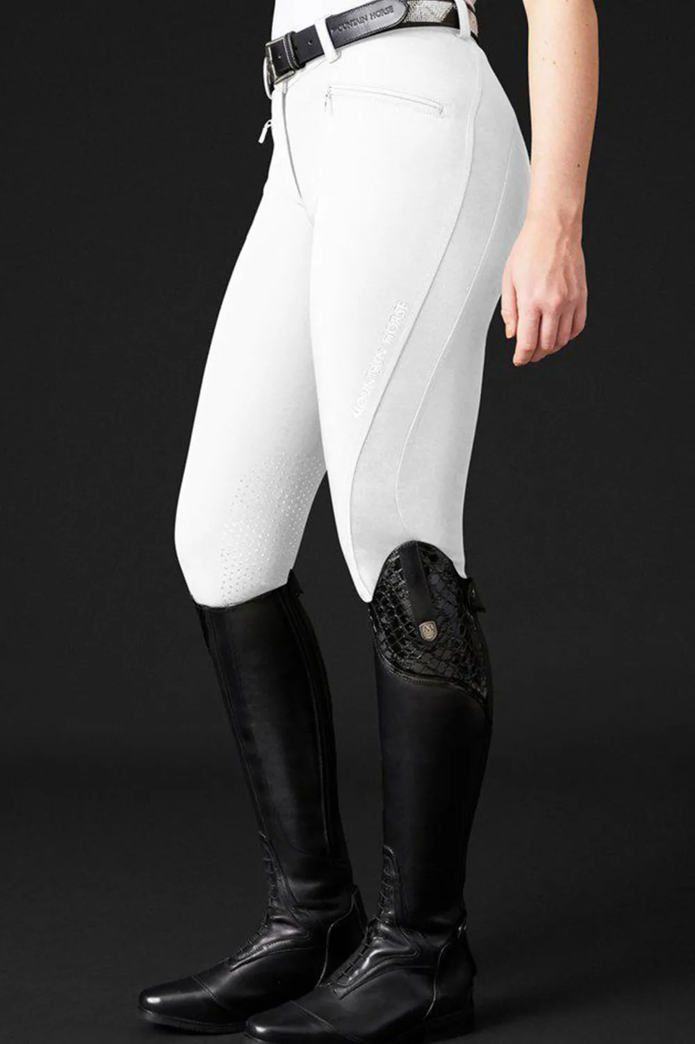 Mountain Horse Ridbyxor & Tights-Ridbyxor Marilyn Full Grip Vit