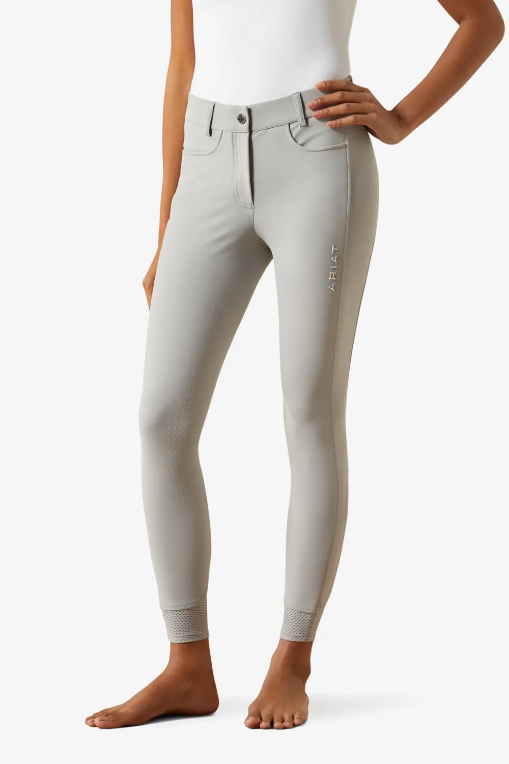 Ariat Ariat|Ridbyxor & Tights-Ridbyxor Tri Factor NT Knä Grip Show Grey