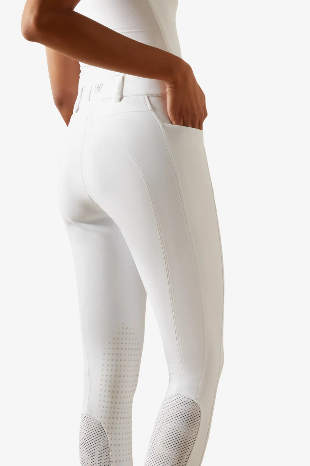 Ariat Ariat-Ridbyxor Tri Factor NT Knä Grip Vit