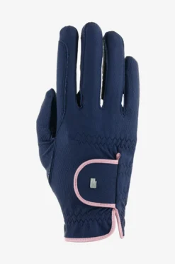 Roeckl Roeckl|Ridhandskar-Ridhandskar Lona Navy/Vintage Pink