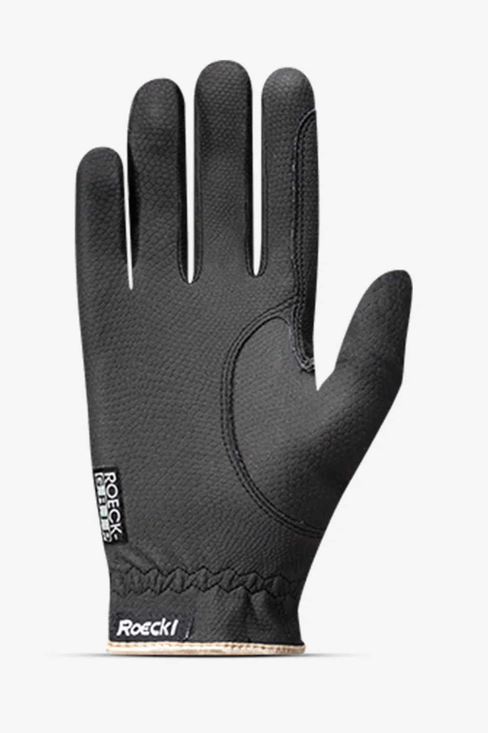 Roeckl Roeckl|Ridhandskar-Ridhandskar Lona Svart/Guld
