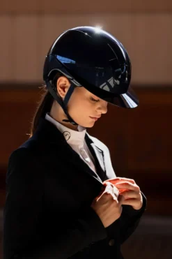 Kask Kask|Ridhjälmar-Ridhjälm Kooki Lady Shine Navy