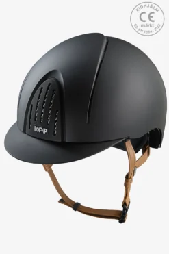 Kep Italia Ridhjälmar|Kep Italia-Ridhjä Sart NOVA att Beige Strap Svart