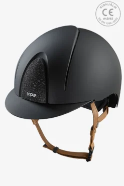 Kep Italia Ridhjälmar|Kep Italia-Ridhjä Sart NOVA att Star Beige strap Svart/Svart