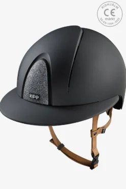 Kep Italia Ridhjälmar|Kep Italia-Ridhjä Sart NOVA att Star Poo Beige Strap Svart/Siver