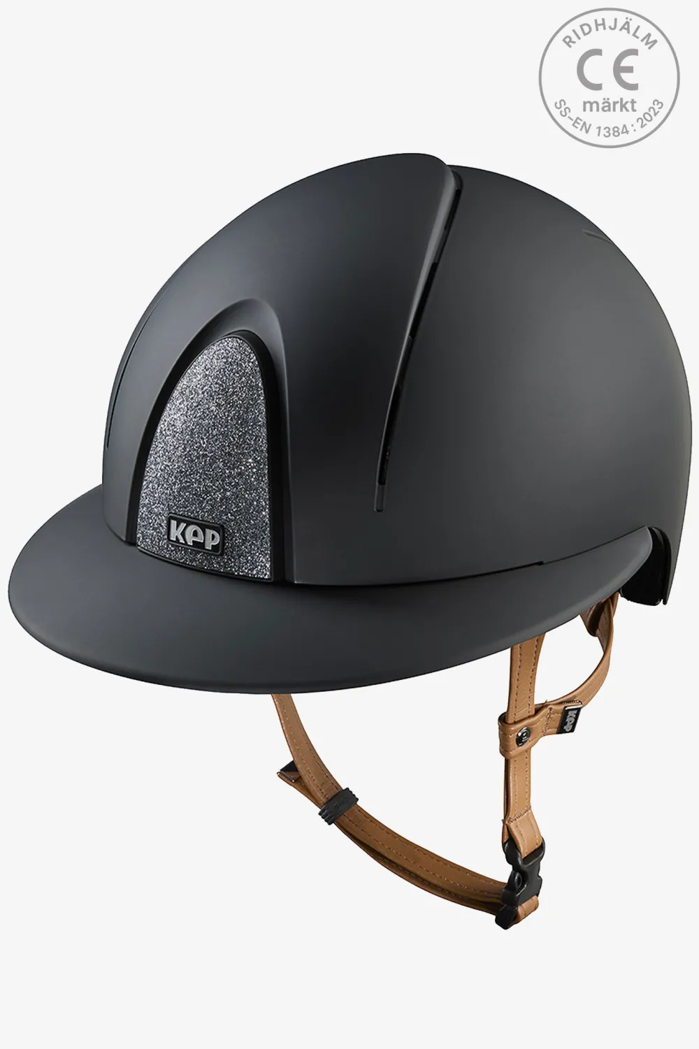 Kep Italia Ridhjälmar|Kep Italia-Ridhjä Sart NOVA att Star Poo Beige Strap Svart/Siver