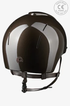 Kep Italia Ridhjälmar|Kep Italia-Ridhjälm Smart NOVA Metal Polish Star Brun/Brun