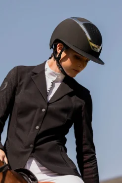 Kask Kask-Ridhjälm Star Lady Chrome Svart/Silver