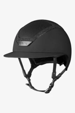 Kask Kask-Ridhjälm Star Lady Chrome Swarowski Frame Svart