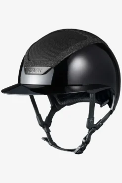 Kask Kask|Ridhjälmar-Ridhjälm Star Lady Pure Shine Swarovski Frame Svart
