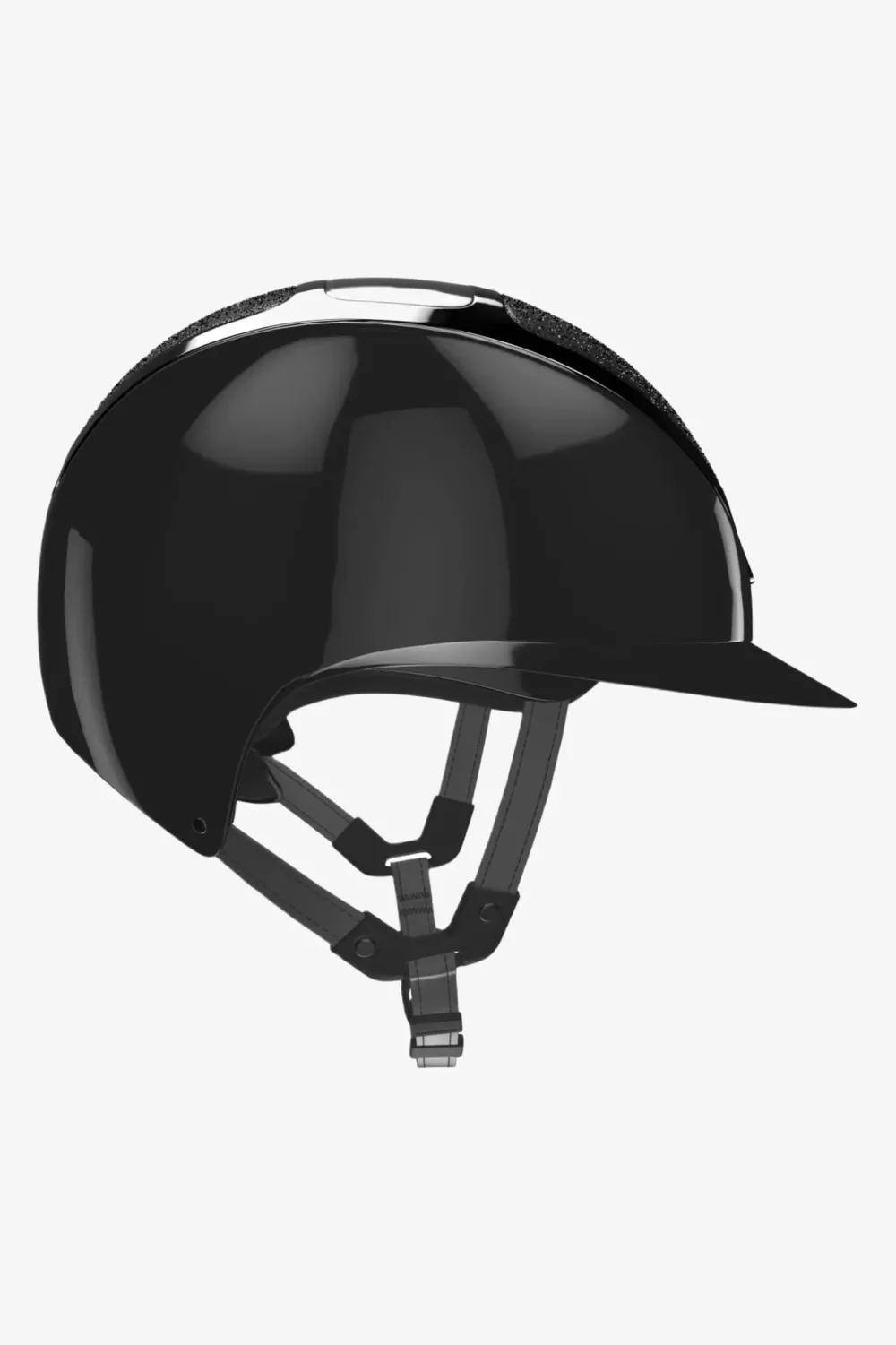 Kask Kask|Ridhjälmar-Ridhjälm Star Lady Pure Shine Swarovski Carpet Svart