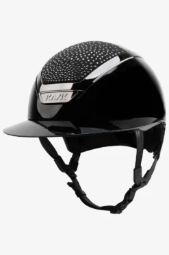 Kask Kask|Ridhjälmar-Ridhjälm Star Lady Pure Shine Waterfence Diamond Svart