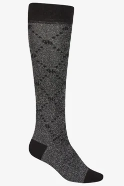 Pikeur Pikeur|Ridstrumpor-Ridstrumpor Lurex Selection Svart