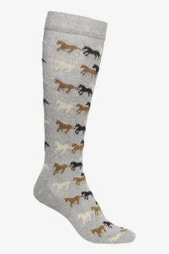 Mountain Horse Mountain Horse|Ridstrumpor-Ridstrumpor Running Junior Pebble Grey