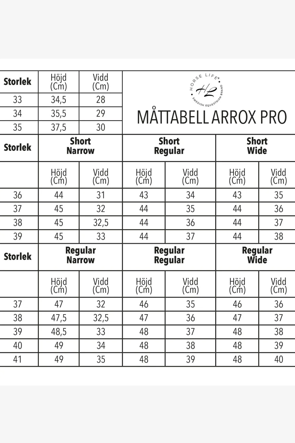 Horselife Horselife|Hoppstövlar-Ridstövlar Arrox Pro S/W
