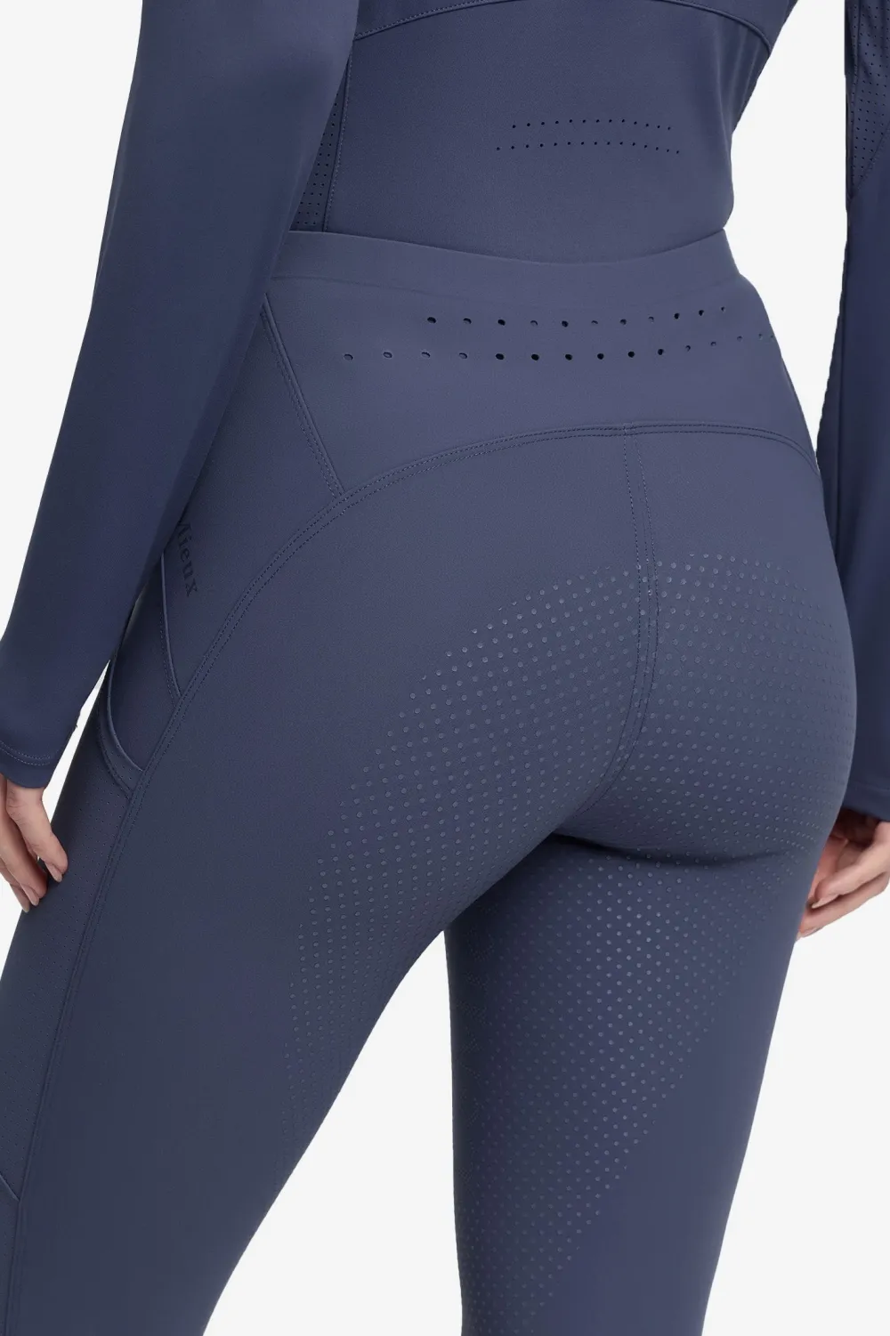 LeMieux Lemieux|Ridbyxor & Tights-Ridtights Airflow Full Grip Shadow