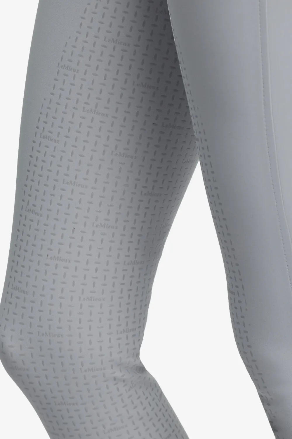 LeMieux Lemieux|Ridbyxor & Tights-Ridtights Amy Full Grip Light Grey
