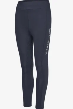 Barn Kingsland Kingsland|Ridbyxor & Tights-Ridtights KLLilo Full Grip Junior Navy