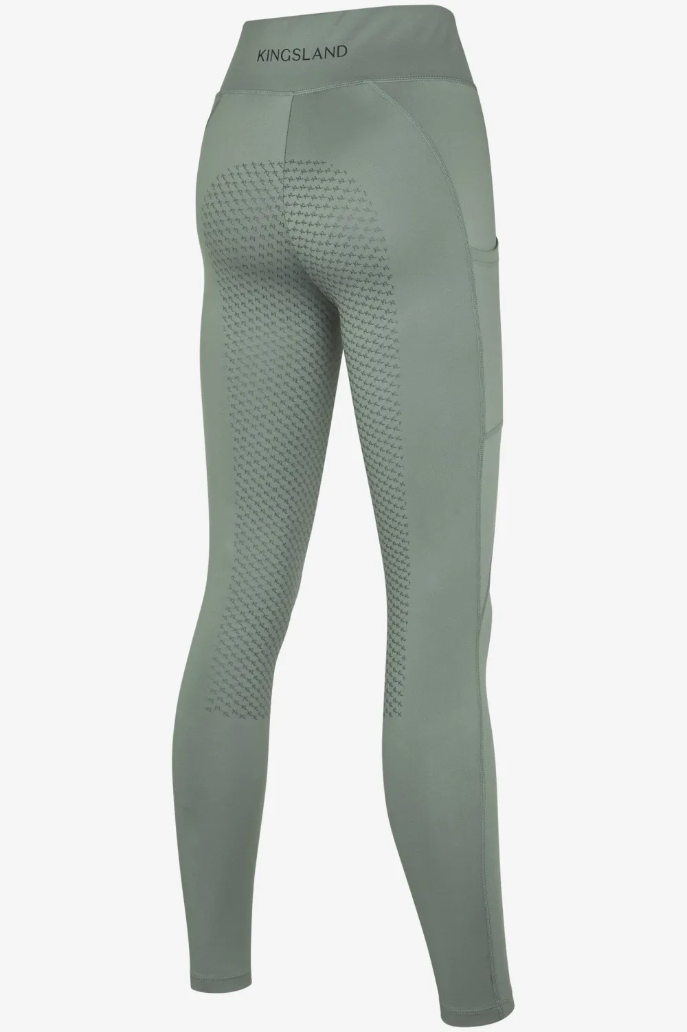Kingsland Kingsland|Ridbyxor & Tights-Ridtight Korea Fu Grip Green Agave