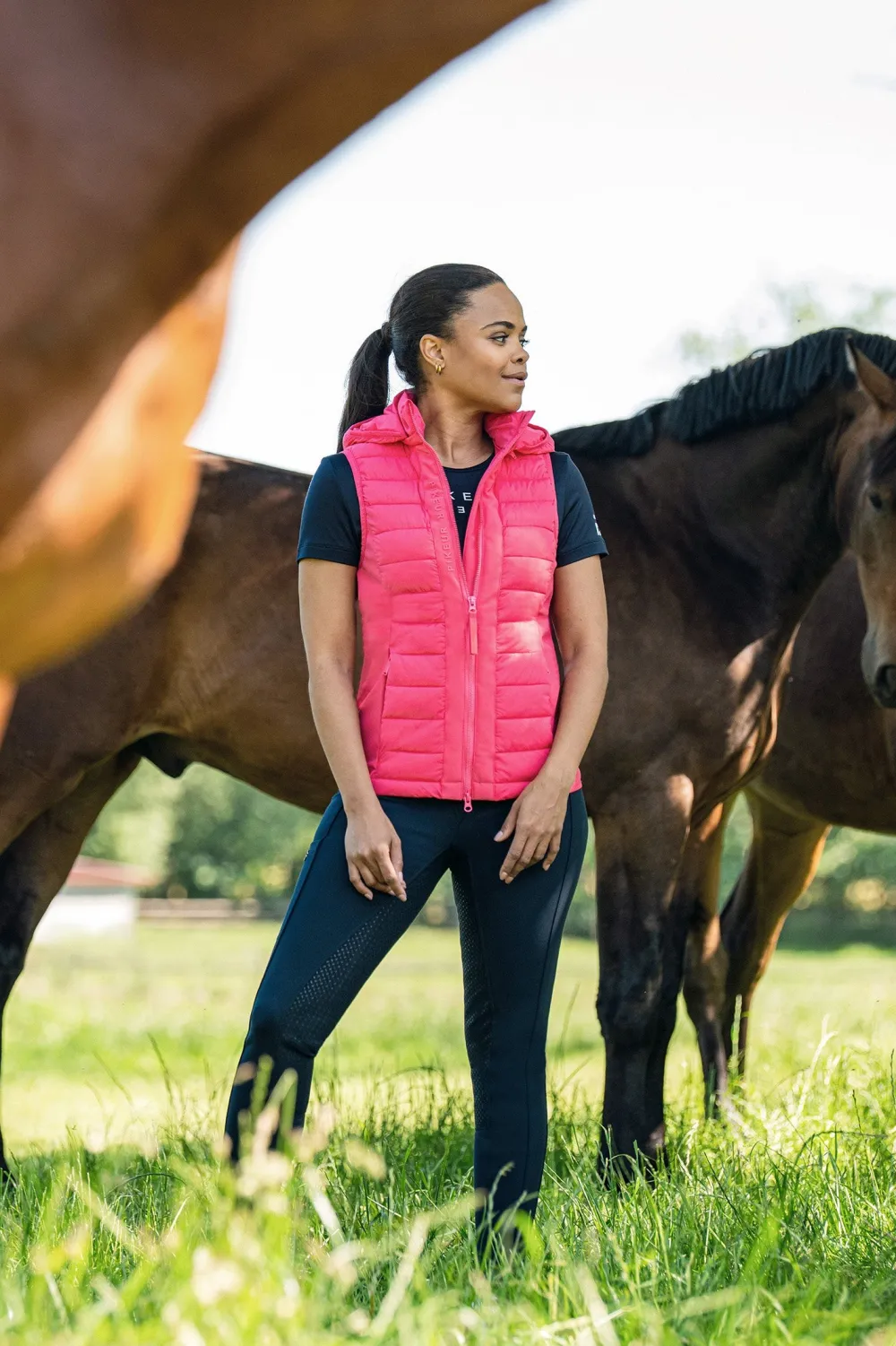 Pikeur Pikeur-Ridväst Hybrid Raspberry Pink